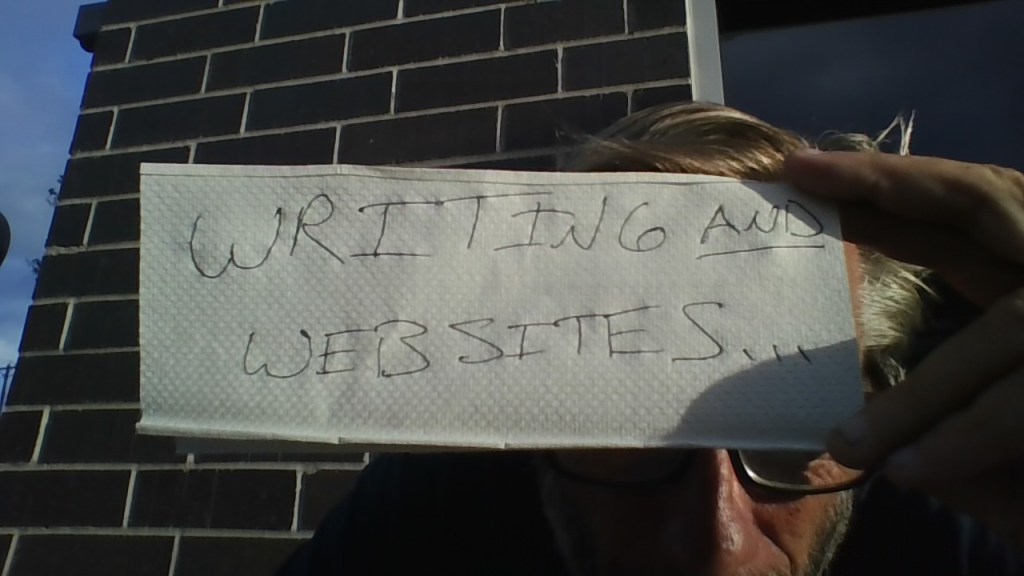 Writing and Websites…